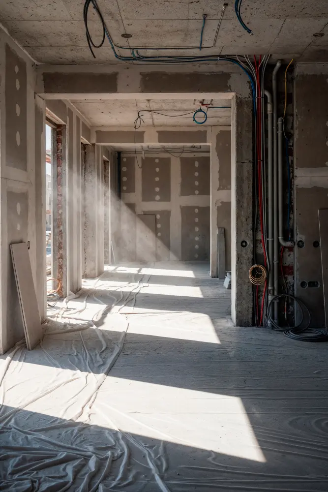 Chantier construction neuve